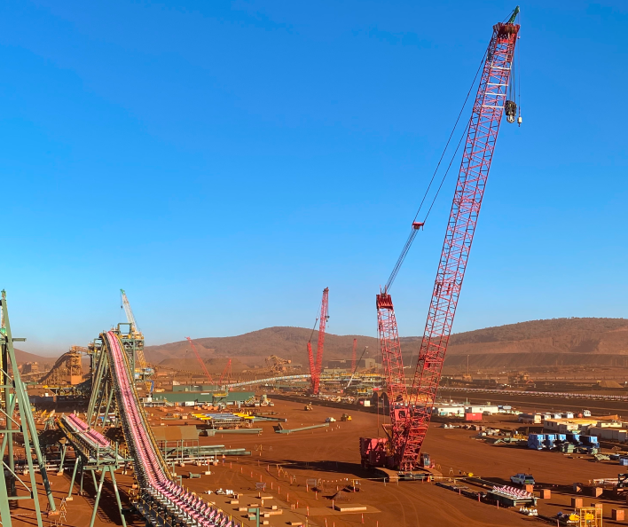 Industrial work site